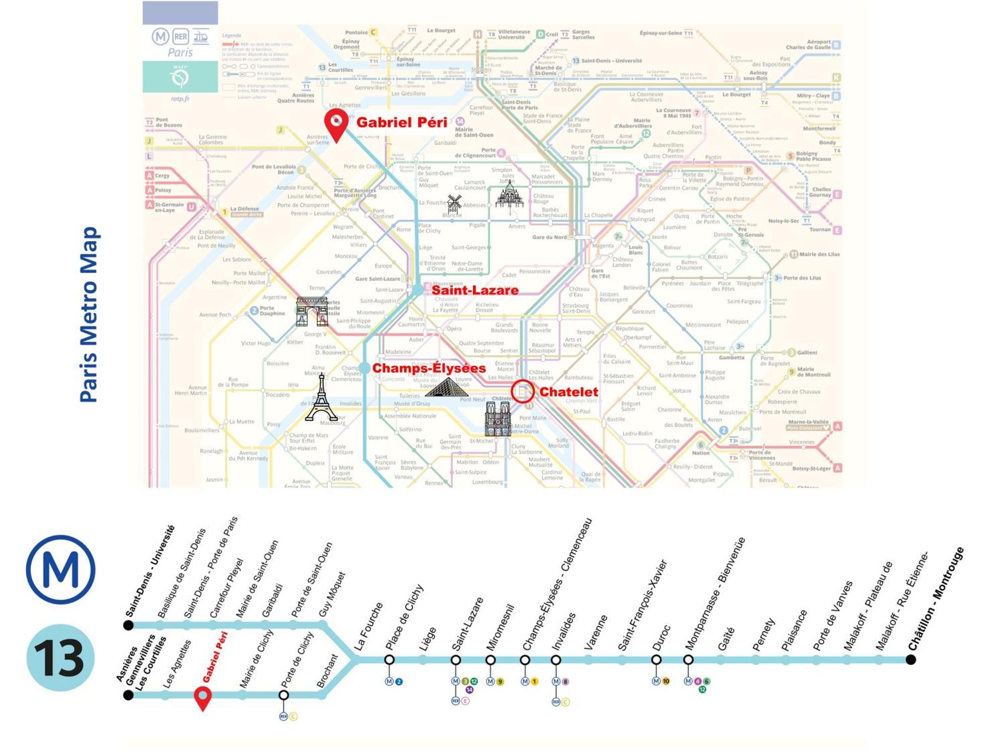 Apartment Metro-Paris Asnières Dış mekan fotoğraf