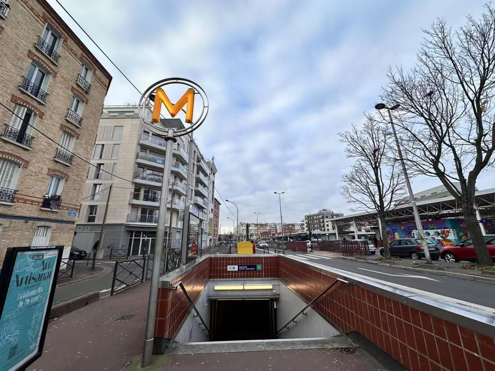 Apartment Metro-Paris Asnières Dış mekan fotoğraf